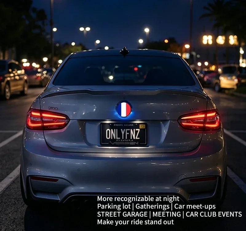 NEVO Glow – סמל LED דיגיטלי לתא המטען ל-BMW