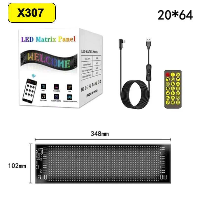 NEVO Eyes – פאנל LED לחלון הרכב