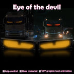 NEVO Eyes – פאנל LED לחלון הרכב