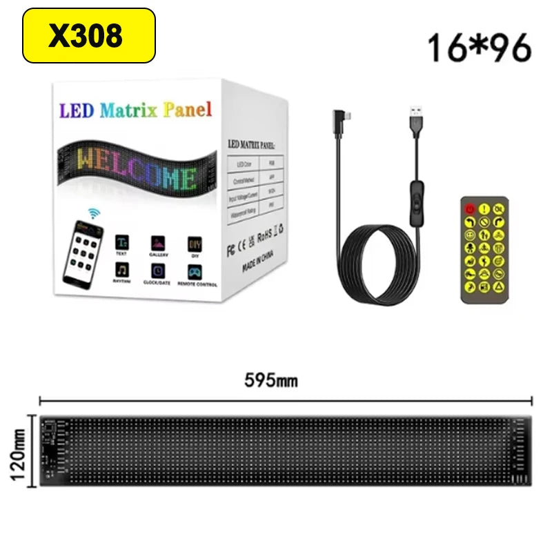 NEVO Eyes – פאנל LED לחלון הרכב
