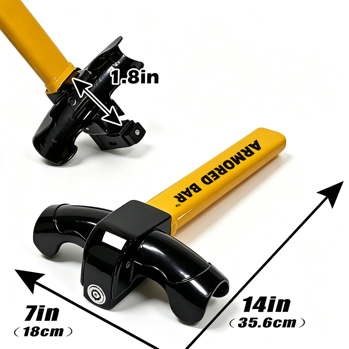 NEVO Wheel Lock – מנעול הגה נגד גניבת רכב