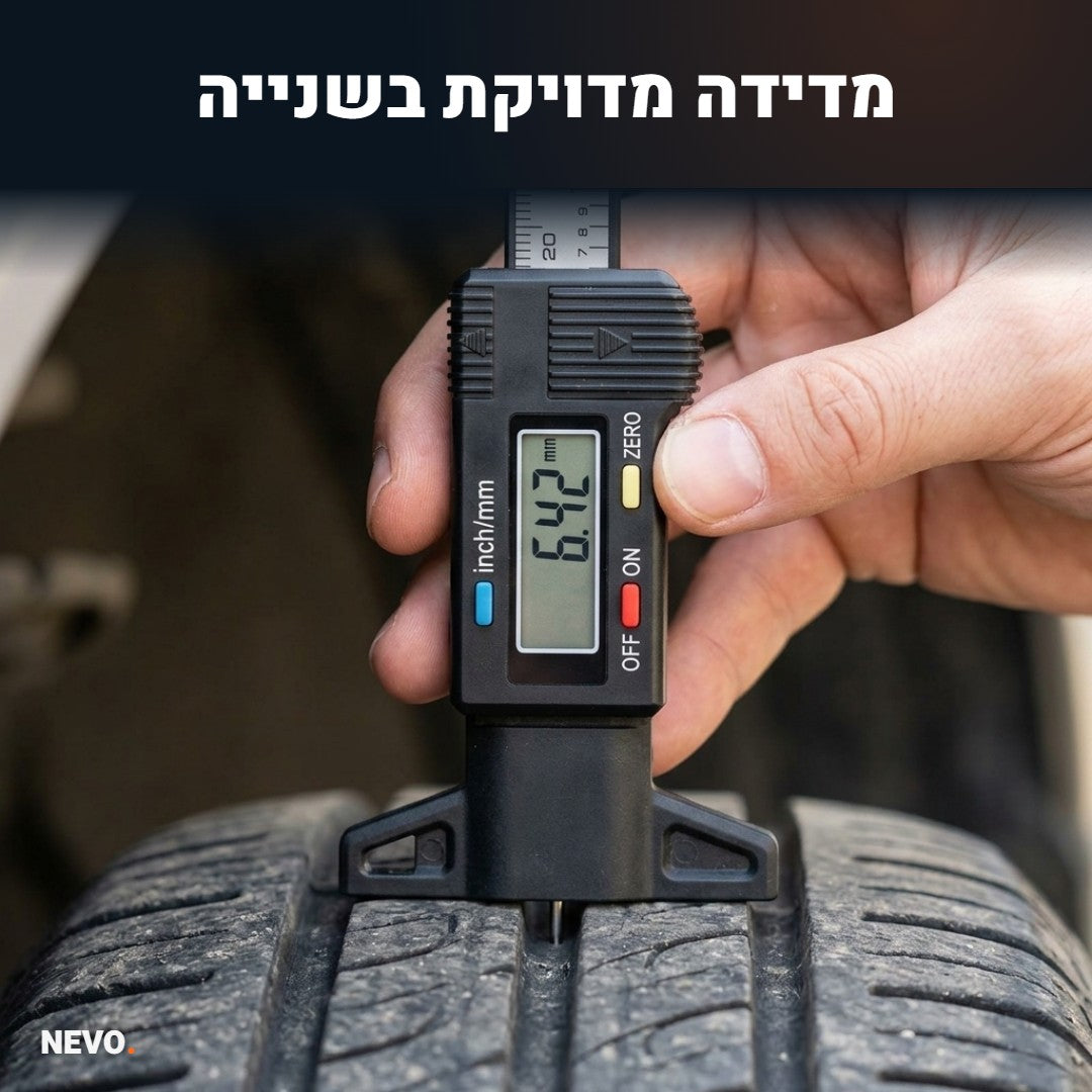 מדידת עומק צמיג